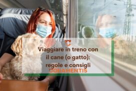 viaggiare in treno con il cane